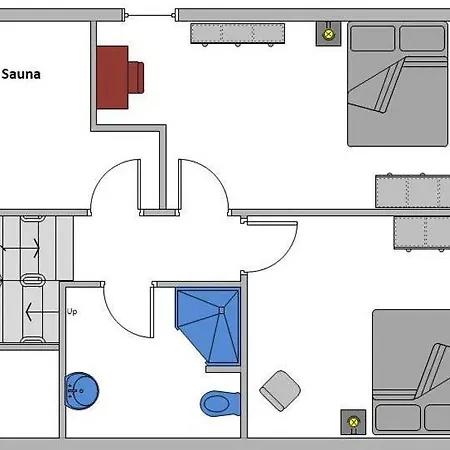 Holiday home Doppelhaushaelfte Dorfhus