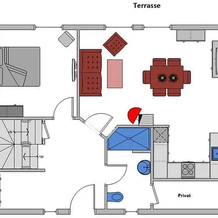 Doppelhaushaelfte Dorfhus *
