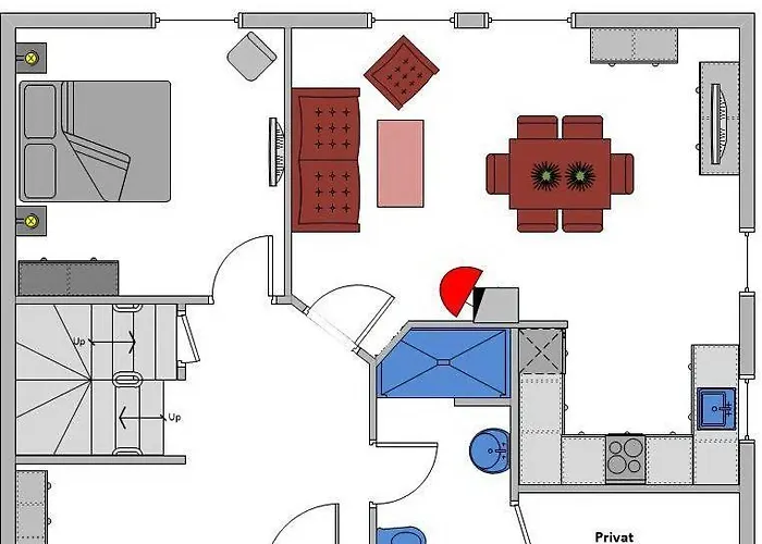 Doppelhaushaelfte Dorfhus *